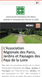 Mobile Screenshot of jardinspaysdelaloire.fr